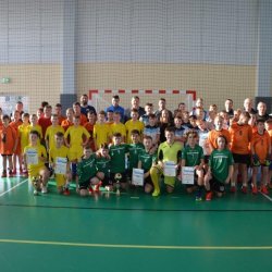 Uczestnicy Mistrzostw Powiatu w Futsalu, rocznik 2009 i młodsi
