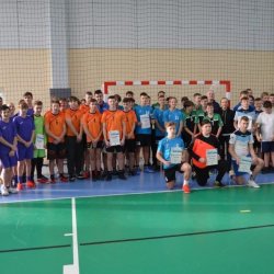 Uczestnicy Mistrzostw Powiatu w Futsalu, rocznik 2007-2008