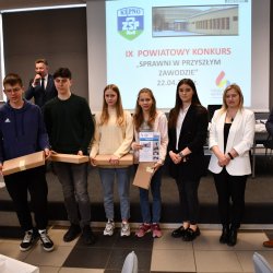 W trakcie konkursu ,,Sprawni w zawodzie