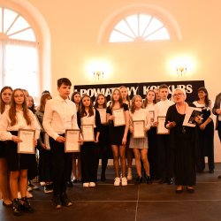 Uczestnicy Powiatowego Konkursu Recytatorskiego