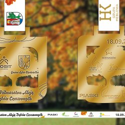 Medal II Półmaraton Aleją Dębów Czerwonych
