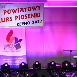 Uczestniczka finału IX Powiatowego Konkursu Piosenki Dziecięcej i Młodzieżowej