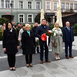 Wicestarosta Kępiński Alicja Śniegocka, Członek Zarządu Krystyna Możdżanowska, Starosta Kępiński Robert Kieruzal, Przewodnicząca Rady Powiatu Kępińskiego Jolanta Jędrecka, Radny Powiatu Kępińskiego Grzegorz Berski