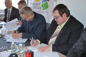 Umowa na roboty budowlane na „węźle Bralin” 