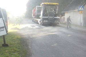 Remonty dróg powiatowych w Gminie Trzcinica