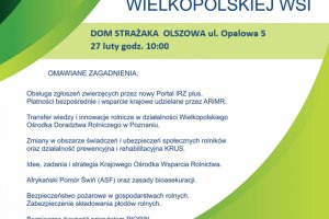 Spotkanie informacyjne w Olszowie