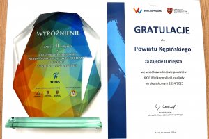 II miejsce dla Powiatu Kępińskiego we współzaw