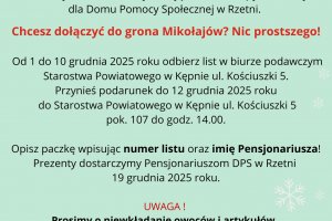 "Zostań Świętym Mikołajem"