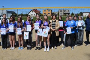 Mistrzostwa Powiatu w Siatkówce Plażowej Dziewcz