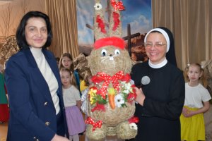 Zajączek w Przedszkolu Sióstr Boromeuszek w Kęp