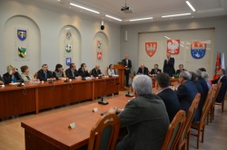 SPOTKANIE MARSZAŁKA WOJEWÓDZTWA WIELKOPOLSKIEGO Z LOKALNĄ SPOŁECZNOŚCIĄ