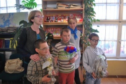 Kolory wiosny w bibliotece